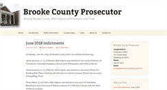 Desktop Screenshot of brookecountyprosecutor.com